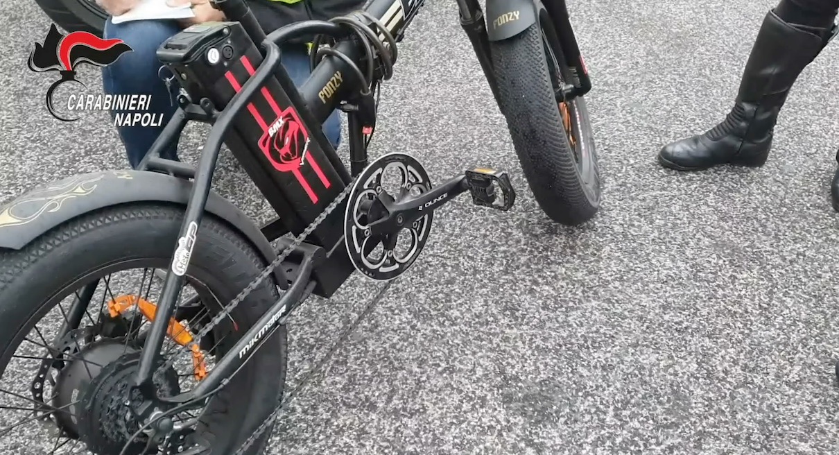 Da Sant’Antimo a Sorrento: arrestato per furto bici elettriche